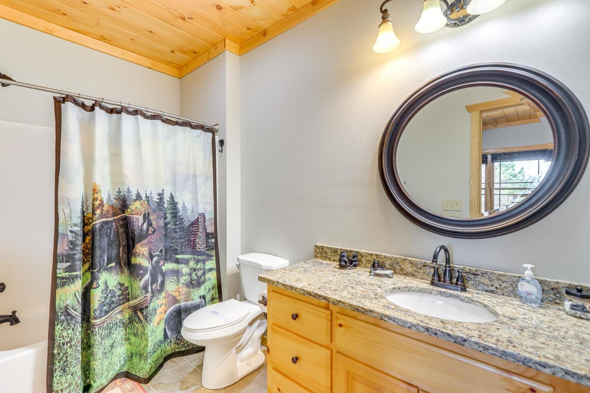 3 Mi To Dtwn Cabin With Hot Tub In Blue Ridge! Exterior foto